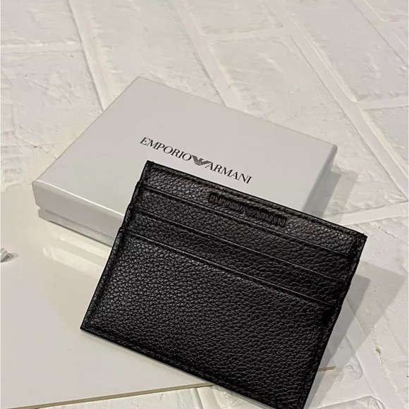Emporio Armani Leather Cardholder - Picture 4 of 5